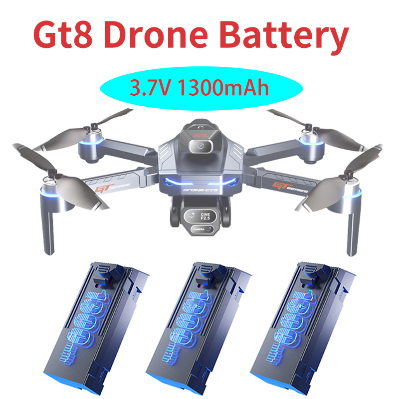 Original 3.7v 1300mah gt8 zang - Eachine Drone E58 avaliação e preço