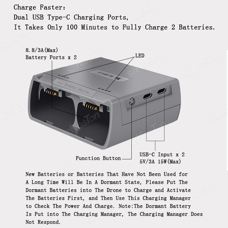Hub de Carregamento para DJI M - Drone Power Bank avaliação e preço